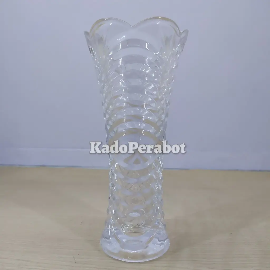 Vas Bunga Kaca Onepieces - Vas Bunga Cantik - Vas Bunga Mawar