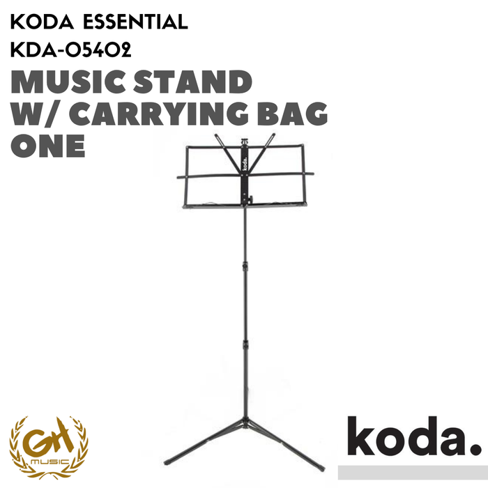 Gambar KODA Music Stand Book / Partitur ONE w/ Carrying Bag — KDA-05402 dari GH Music Store Kota Tangerang Selatan Tokopedia