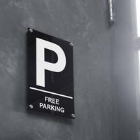 Gambar Sign Free Parking Akrilik + Sticker Outdoor - INPI HOUSE dari INPI HOUSE Official Kota Bandung 1 Tokopedia