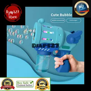 Mainan Gelembung Balon Air Sabun - Bubble Water Machine Gun - BIRU