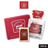 Gambar SEI SAPI Bundle 500gr DIASAPIN Daging Asap Sapi Plus Sambal Chili Oil dari DIASAPIN Kota Bandung 5 Tokopedia