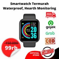 Gambar SMARTWATCH FITNESS TERMURAH Y68S - Hitam dari Tali Jam Tangan com Kota Tangerang Selatan 1 Tokopedia