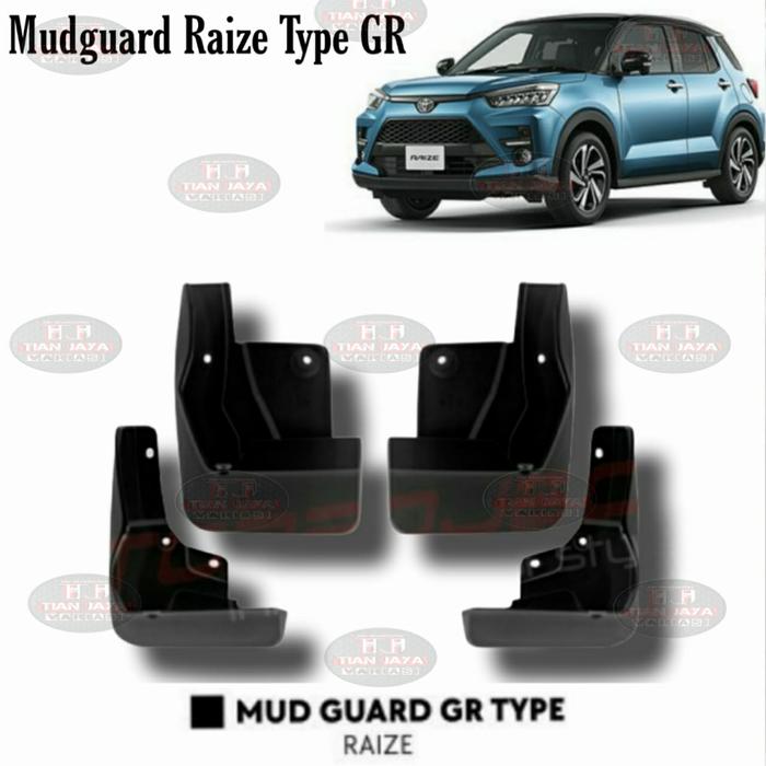 Gambar Mud Guard RAIZE GR SPORT 2021 2022-Up Karpet Penahan Cipratan Lumpur Carpet Mudguard dari TIAN JAYA VARIASI Kota Administrasi Jakarta Pusat Tokopedia