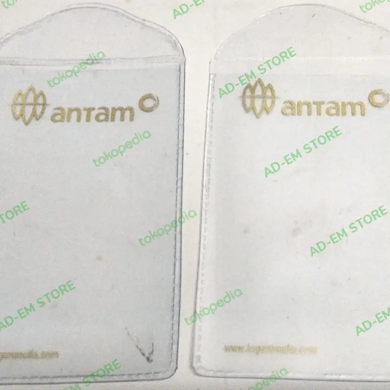 PLASTIK PELINDUNG LOGAM MULIA LOGO ANTAM Gold 1