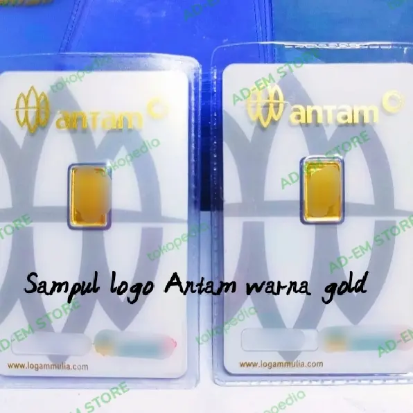 PLASTIK PELINDUNG LOGAM MULIA LOGO ANTAM Gold 0