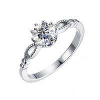 Gambar Le Côté Ring - Cincin Moissanite Diamond by Her Jewellery GRA - 6 dari Her Jewellery Kota Administrasi Jakarta Pusat 2 Tokopedia