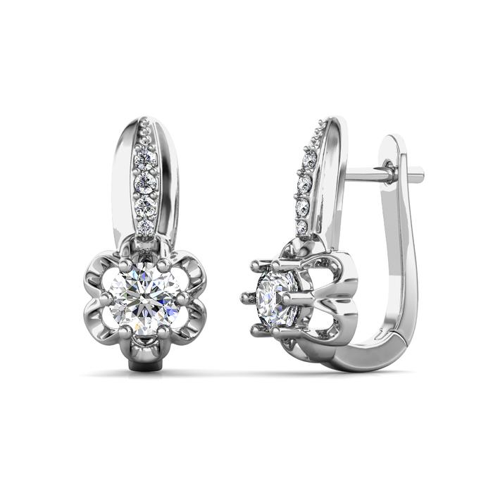 Gambar Noémie Earrings - Anting Moissanite Diamond by Her Jewellery GRA dari Her Jewellery Kota Administrasi Jakarta Pusat Tokopedia