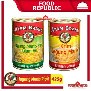 AYAM BRAND JAGUNG MANIS PIPIL 425 GR GARAM / KRIM SWEET CORN CREAM