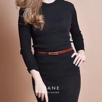 Gambar Ikat Pinggang Wanita Kulit Asli Voila Jane - Black dari Voila Leather Kota Administrasi Jakarta Pusat 3 Tokopedia