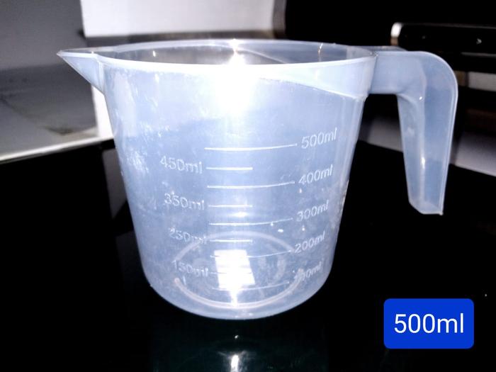 Gambar GELAS UKUR PLASTIK lonjong 500 ml SERBA GUNA PROMO dari Coffee Tools Grosir Kota Administrasi Jakarta Barat Tokopedia
