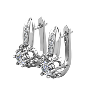 Gambar Noémie Earrings - Anting Moissanite Diamond by Her Jewellery GRA dari Her Jewellery Kota Administrasi Jakarta Pusat 3 Tokopedia