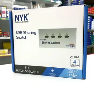 SWITCH PRINTER AUTO NYK 4 PORT UY-04A ORIGINAL