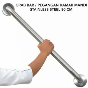 PEGANGAN KAMAR MANDI 80 CM/GRAB DISABILITY 80CM/PEGANGAN BATHUB MURAH