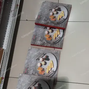 Krishome Baki Saji Makanan 30 Cm - Hitam