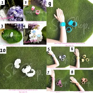 JTB 001 - Jam Tangan Barbie (1 Pcs) - Boneka Barbie - Doll - Original