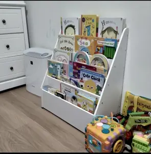 Rak Buku Anak 5 Susun Tingkat Serbaguna Minimalis