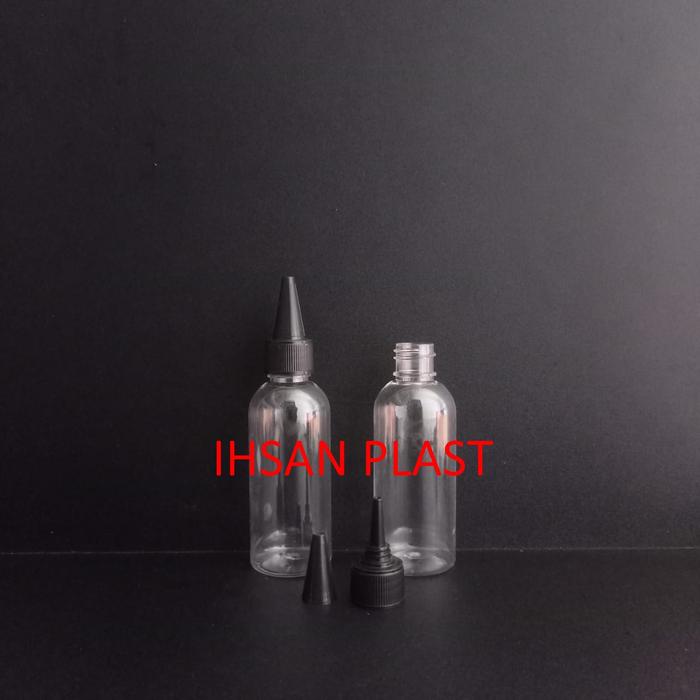 Gambar BOTOL BR 60 ML NATURAL TUTUP LANCIP - Putih dari Ihsan Plast Kota Malang 3 Tokopedia