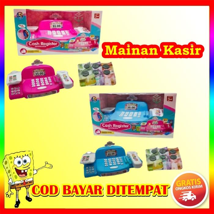 Gambar Mainan kasir-kasiran Imitate Cash Register dari Game n Toys Jakarta Utara Tokopedia