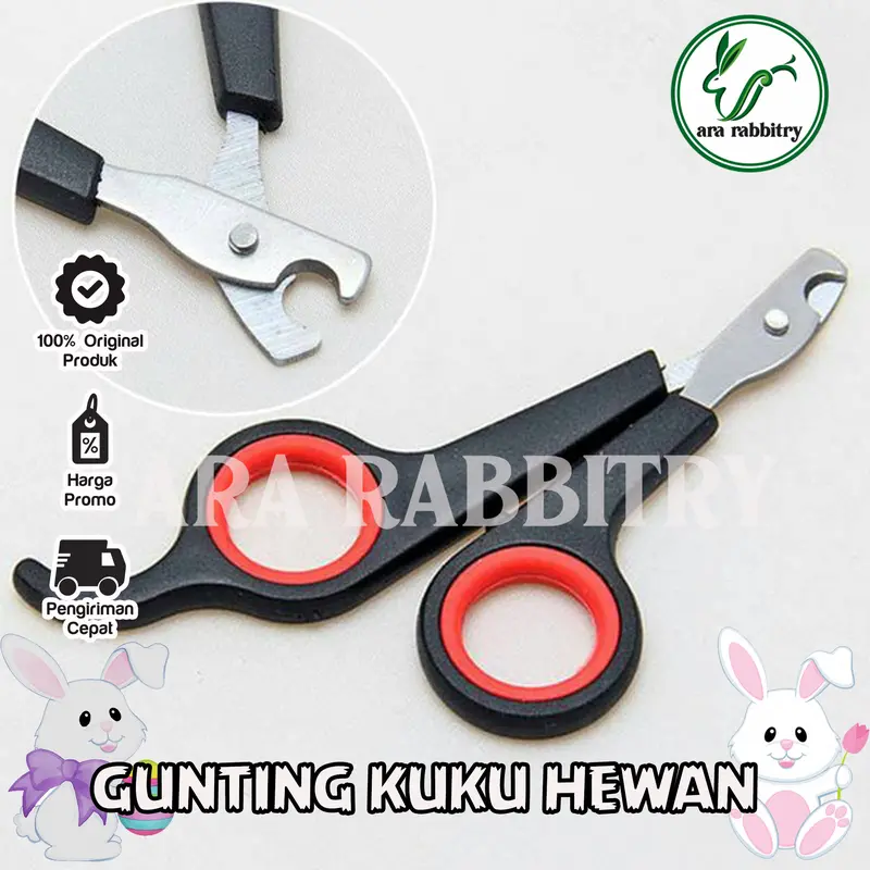 GUNTING KUKU HEWAN KUCING KELINCI GUNTING KUKU PET NAIL CLIPPER 0