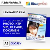 Gambar Kertas Film Laminating A3 BLUEPRINT Laminating Glossy Cold - 20 Lembar dari Blueprint Indonesia Kota Administrasi Jakarta Utara 1 Tokopedia