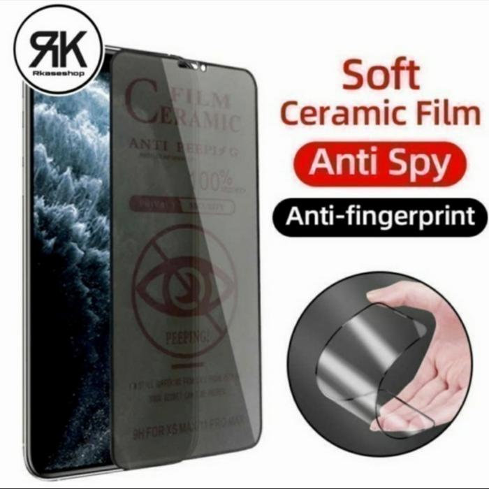 Gambar Ceramic Matte Anti SPY Iphone X dari Marlina mei Kab. Bogor Tokopedia