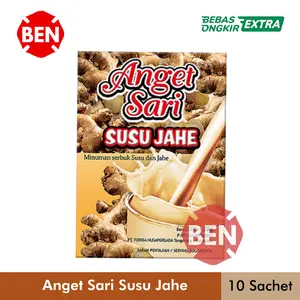 Anget Sari Susu Jahe 1 Renceng / 10 Sachet / Sashet / Pcs