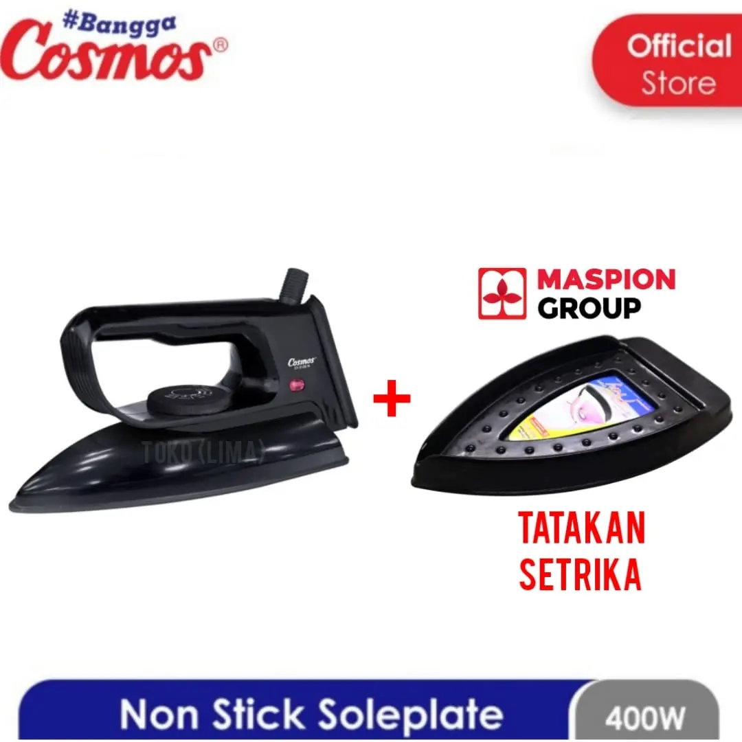 Setrika Cosmos CI 3120 N JB Electric Iron Cosmos 3120 Anti Lengket