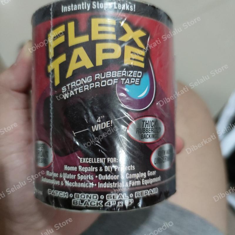 FLEX TAPE ASLI ANTI BOCOR perekat serbaguna bisa untuk semua bidang 1