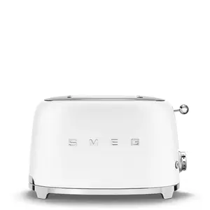 SMEG Toaster White Matte 2x2 Slice TSF01WHEU