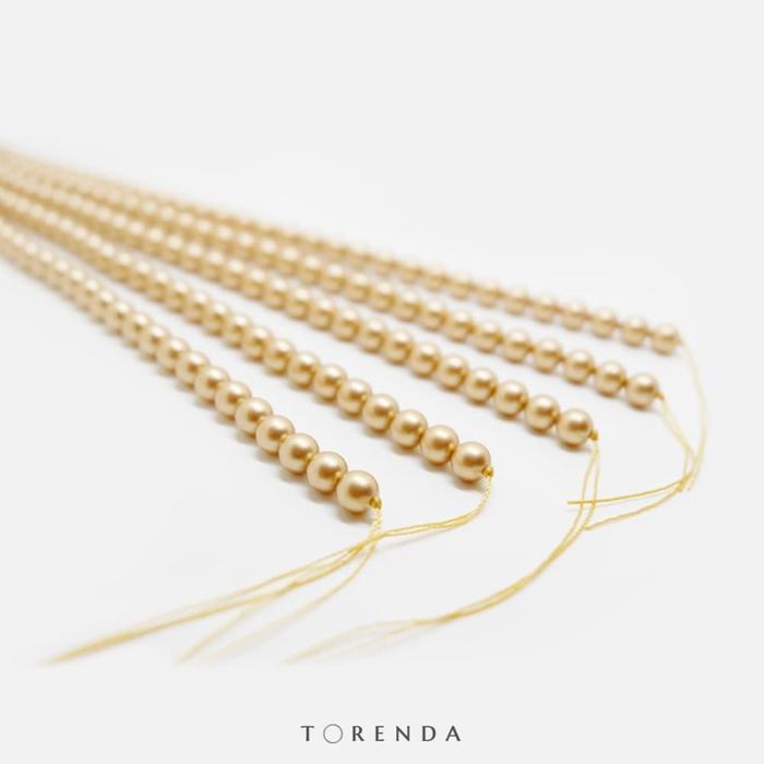 Gambar Torenda Pearl Mutiara T5810 Payet Jahit 4mm - Varian Warna/PCS - White dari Torenda Kota Administrasi Jakarta Pusat 5 Tokopedia