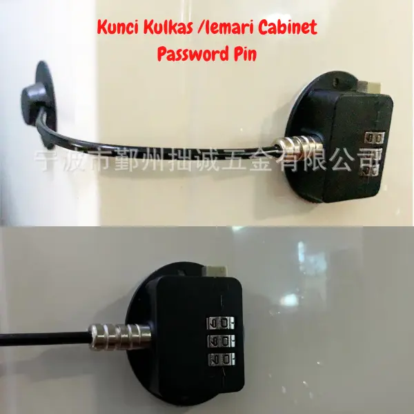 Gembok Pengunci Pintu Lemari Kabinet Kulkas Kids Freezer lock
