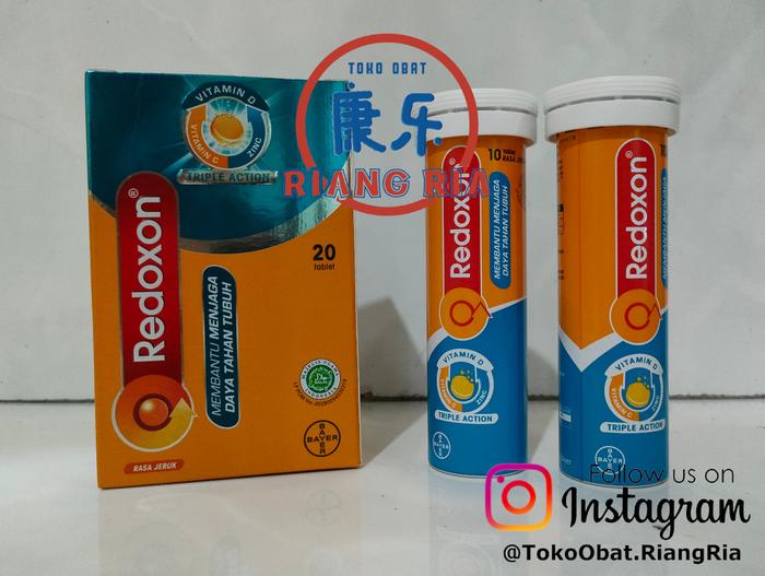 Gambar Redoxon Vitamin C + Zinc Rasa Jeruk 20 Tablet dari TO Riang Ria Kota Administrasi Jakarta Utara Tokopedia