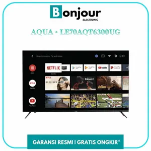 LED 7nch Promo TV 70 AQUA LE70AQT6300UG 4K Android TV 70AQT6300 UHD