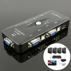 USB KVM SWITCH VGA 4port