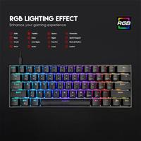 Gambar Fantech MAXFIT61 MK857 60% Keyboard Gaming Mechanical dari Techno Computer Bali Kota Denpasar 3 Tokopedia