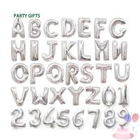 Gambar DINOSO Balon Huruf Warna Silver Motif Polos ( 1 PCS ) Balon Foil Huruf Silver  A-Z Ukuran 40 Cm Balon Dekorasi Pesta Ulang Tahun - SILVER A (1PCS) dari DINOSO INDONESIA Kota Administrasi Jakarta Barat 2 Tokopedia
