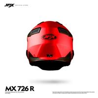 Gambar Helm Full Face Modular Pria Wanita Harian Motor Standar SNI DOT ECE JPX MX-726 R Solid - Black Dof/Yelow, L dari JPX HELMET Kab. Tangerang 5 Tokopedia