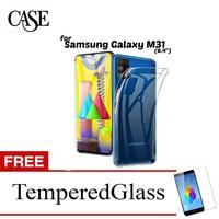Gambar Clear Soft Case for Samsung Galaxy M31 2020 -6.4 inch -Free temp glass dari Mentari Grasindo Teknik Kota Administrasi Jakarta Barat 1 Tokopedia