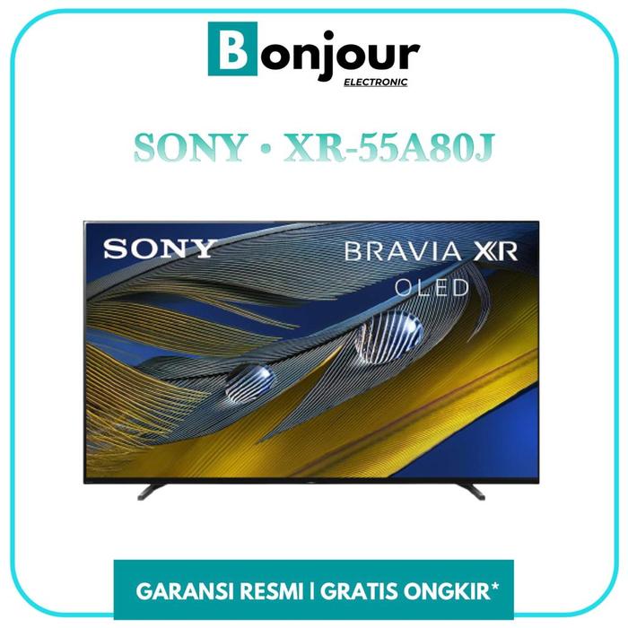 Gambar Sony Bravia XR-55A80J OLED 55 Inch UHD 4K Smart Android TV XR55A80J dari Bonjour Electronic Official Kota Depok Tokopedia