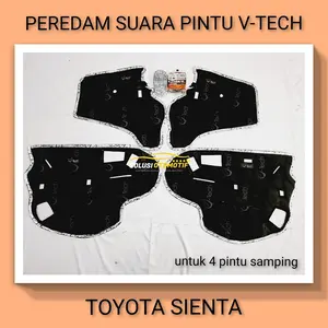 TOYOTA SIENTA Peredam Suara Pintu Aksesoris Variasi Mobil VTECH PnP