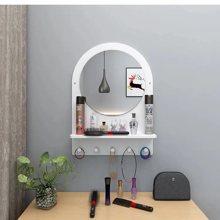 kaca cermin wastafel kamar mandi+Gantungan Rak Sabun Meja Serbaguna 3