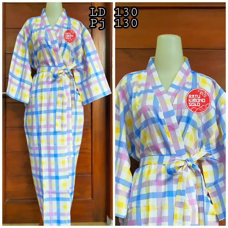 Bathrobe / Kimono Muslim / Kimono Panjang / Kimono Hotel/Kimono Tidur 1