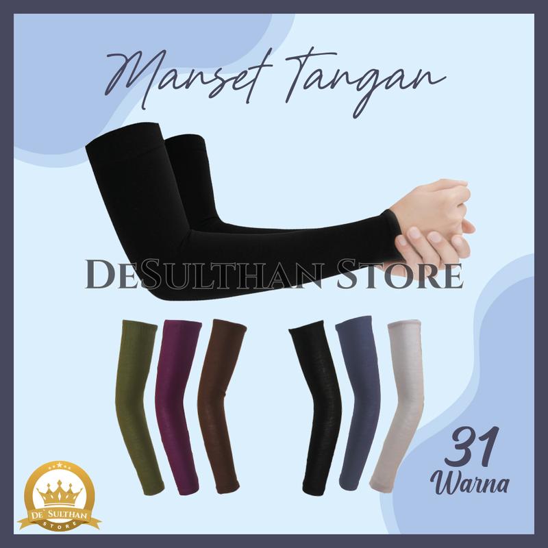 Manset Tangan Hijab, Manset Selengan All Size Warna Lengkap Part 1 0