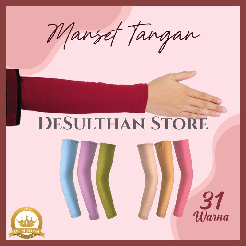 Manset Tangan Hijab, Manset Selengan All Size Warna Lengkap Part 1 1