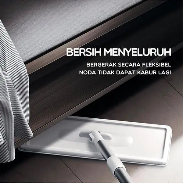 BONBOX Alat Pel Lantai Ultra Mop dengan Ember Ergonomic Handle 360° BCT702