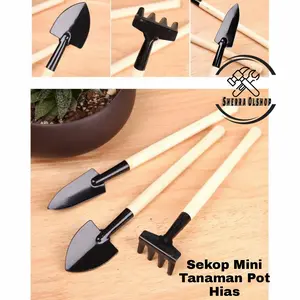 3pcs Sekop Mini Gardening Tools Tanaman Hias