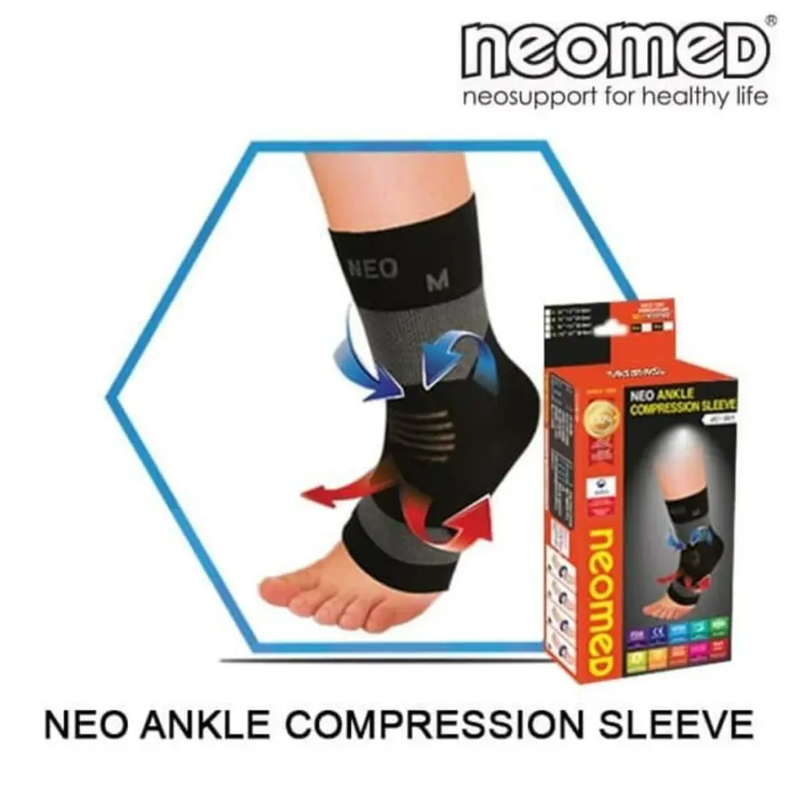 Neomed Ankle Compression Sleeve JC-301Size M L