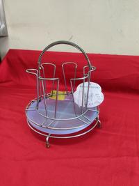 Gambar Reno Glass Wire Rack (Round) 6 S / Rak Gelas #BT-494 dari Toko Cuci Gudang Alat Dapur Kota Administrasi Jakarta Selatan 3 Tokopedia