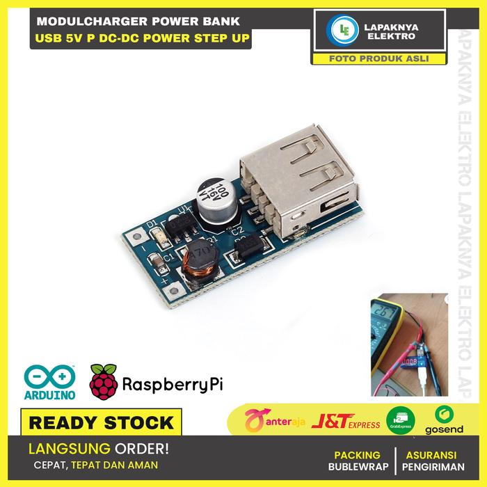 Modul Usb Dc Jual step up Modul USB Charger 5V Power Bank DC-DC Power Boost ...