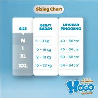 Gambar HOGO Baby Diapers Pants Size XXL Isi 28pcs dari Hogo Indonesia Kab. Gresik 5 Tokopedia